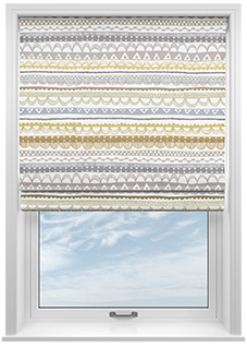 Bohemian, Olympia - Roman Blind